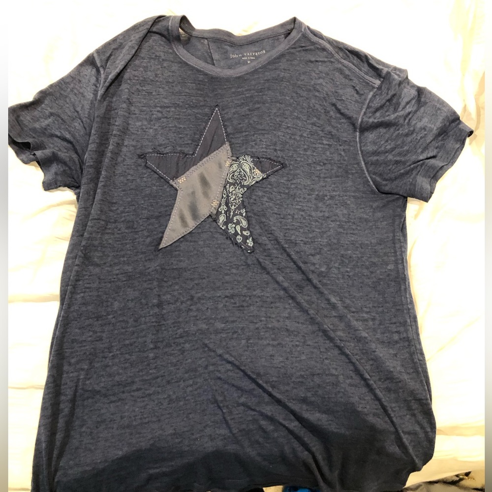 Star patch shirt